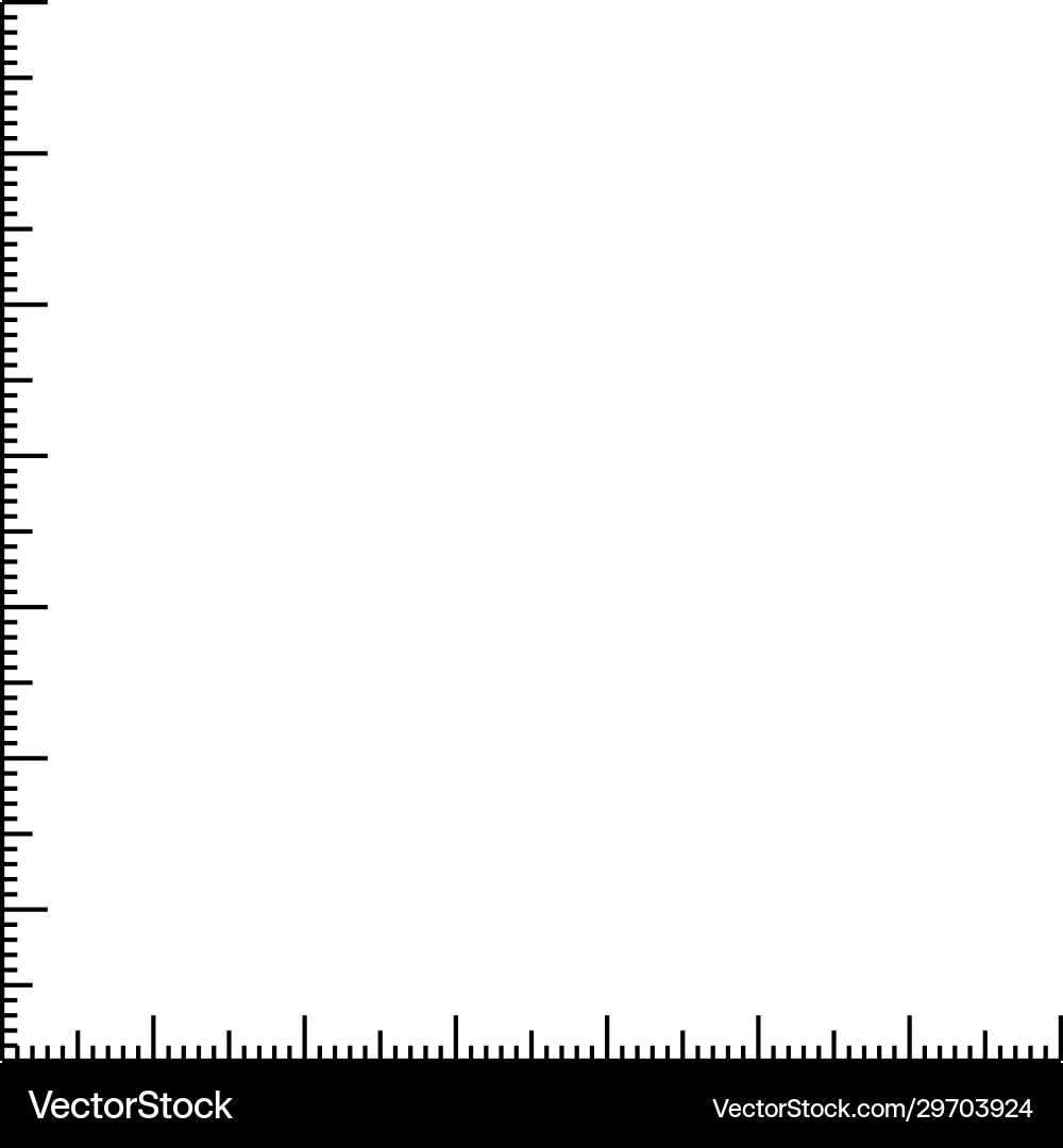 Weiße Graph xy Linien messen Skalenmarkierung Weiße Graph xy Linien messen Skalenmarkierung vektorbild