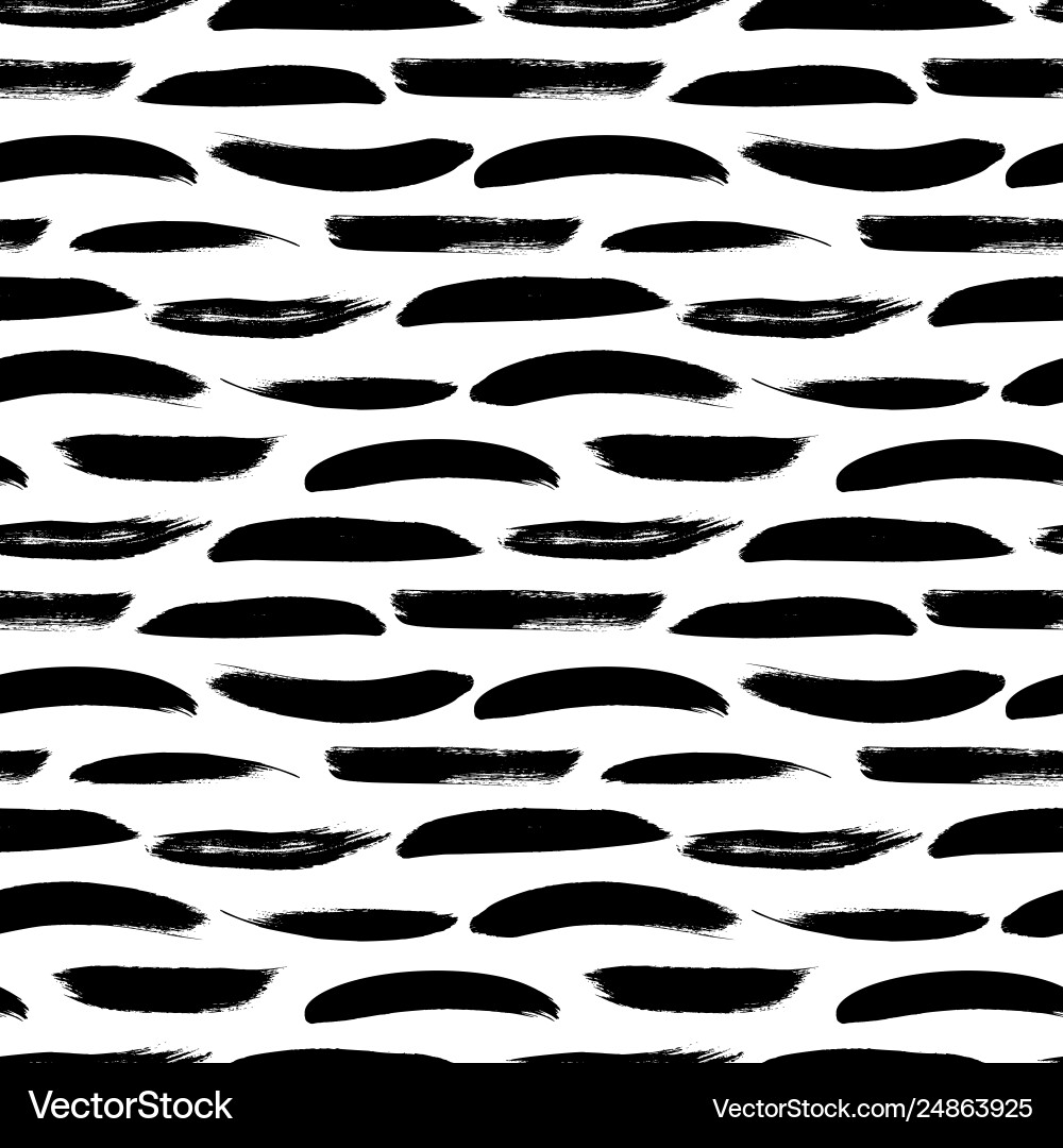 Brushstroke Pattern - Horizontal vector image