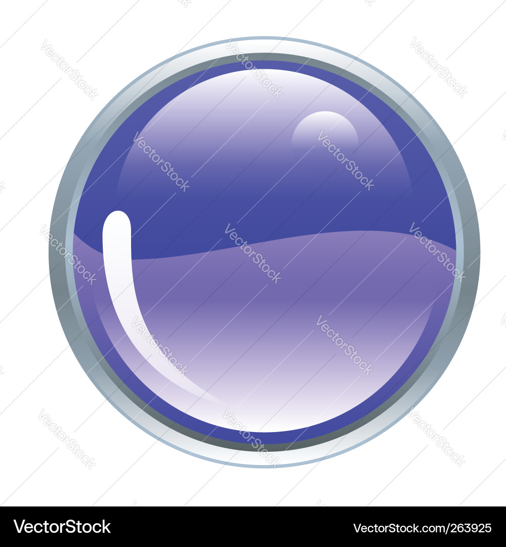 Button Vector Image