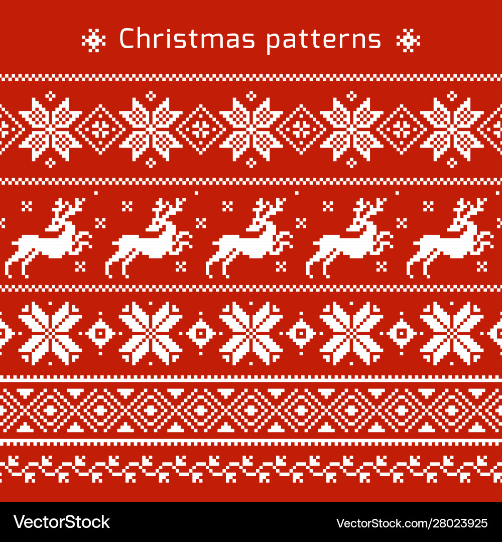 Christmas seamless pattern for print web Christmas seamless pattern for print web Vector Image