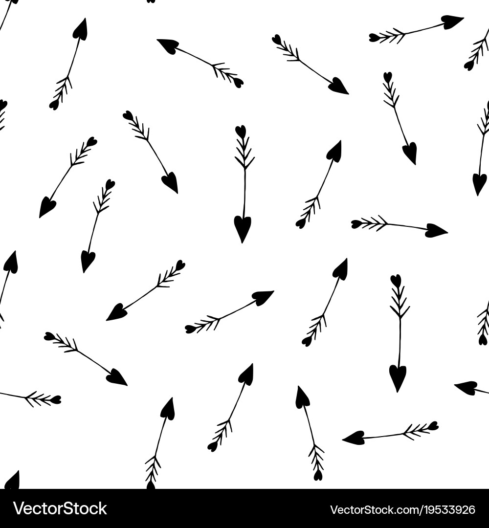 Arrow pattern Vector Image