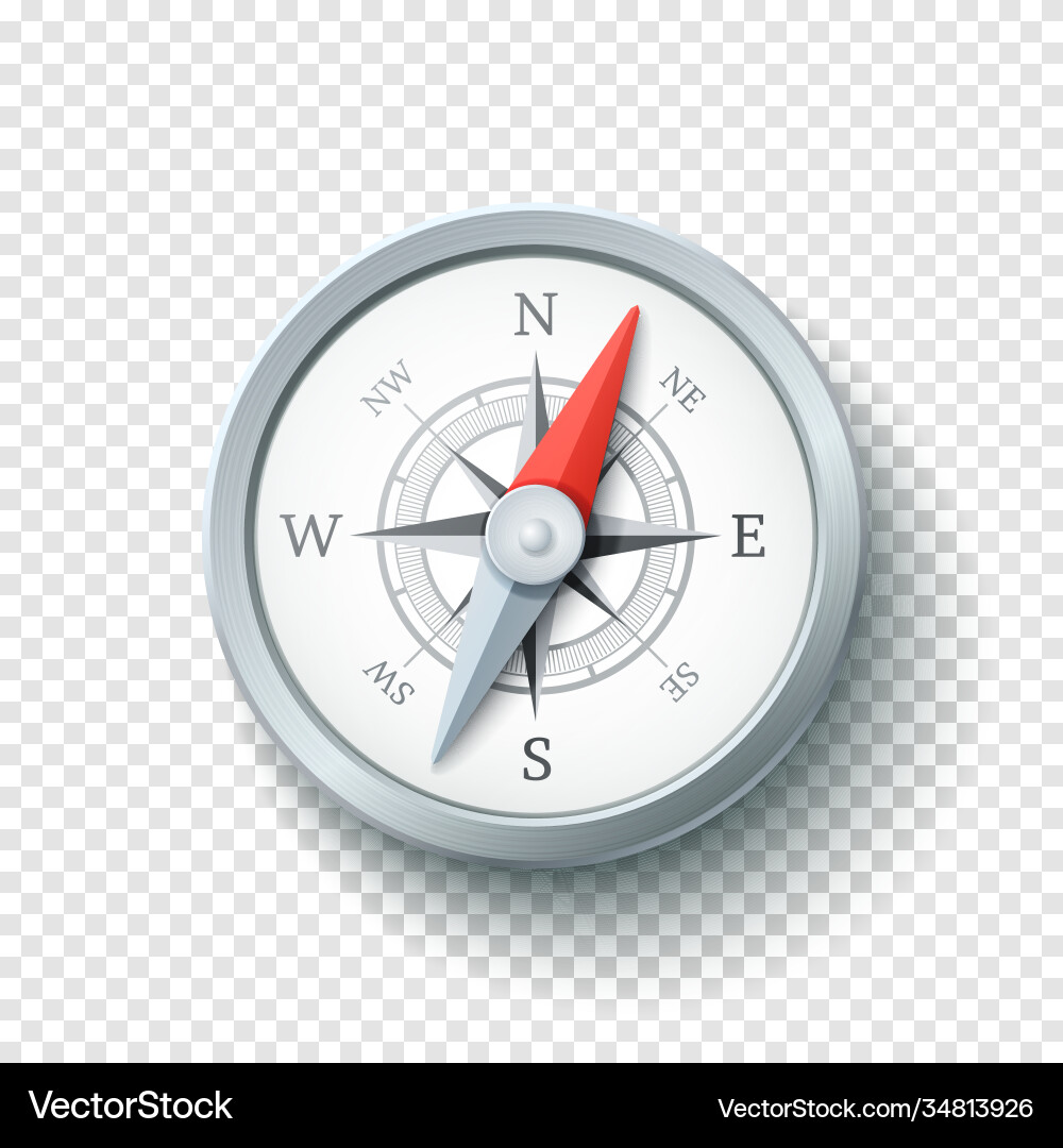 Compass icon tool for traveling tourism science Compass icon tool for traveling tourism science vector image