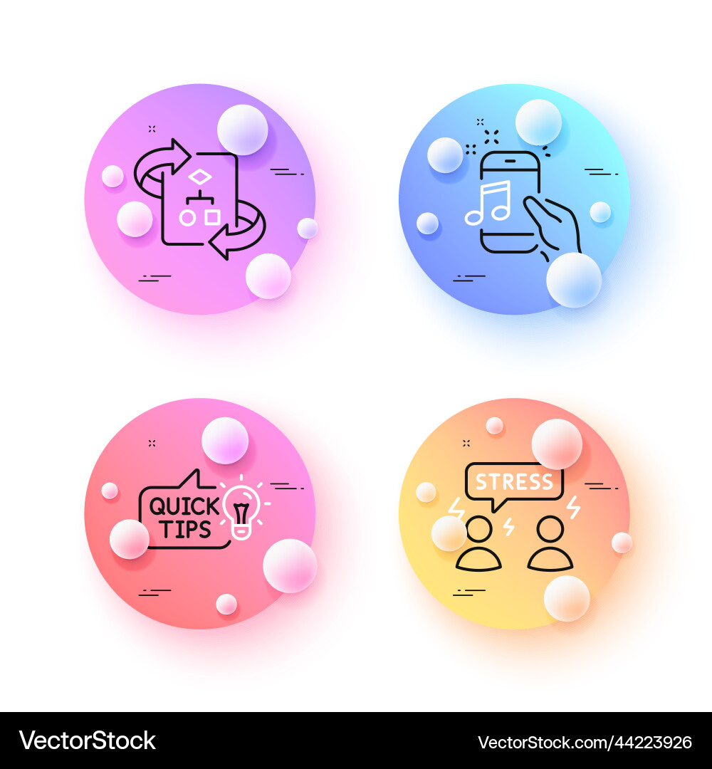 Difficult stress technical algorithm and music Difficult stress technical algorithm and music vector image