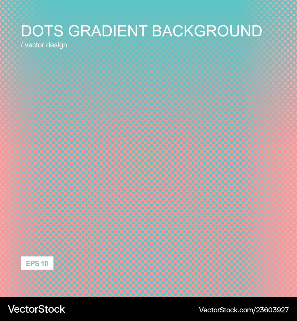 Color gradient halftone background dots texture Color gradient halftone background dots texture Vector Image