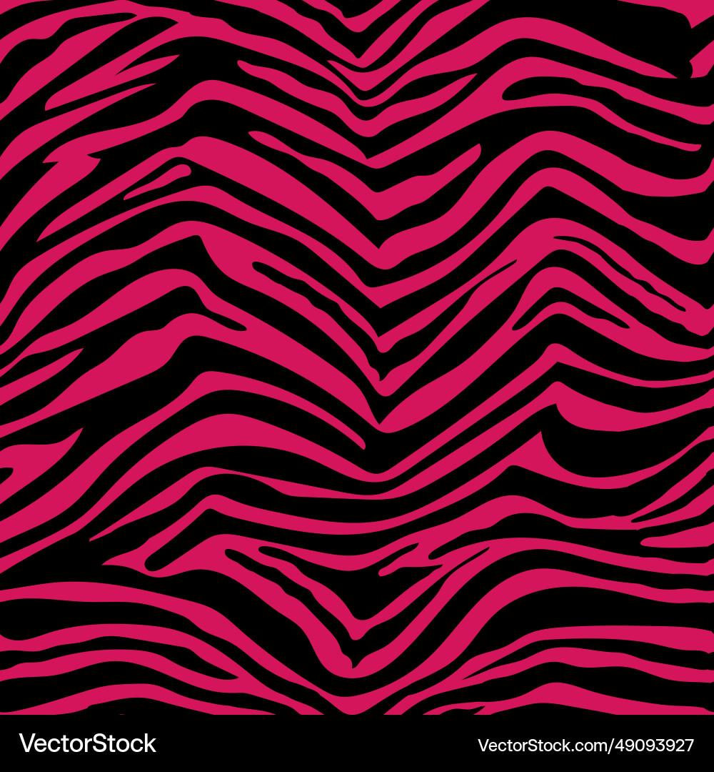 Seamless zebra pattern Seamless zebra pattern vector image