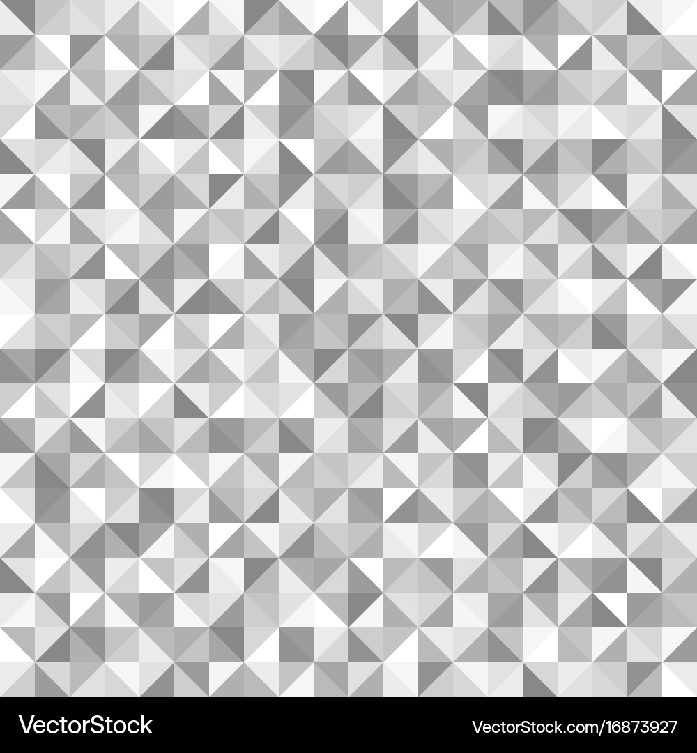 Silver right triangle pattern seamless background vector image