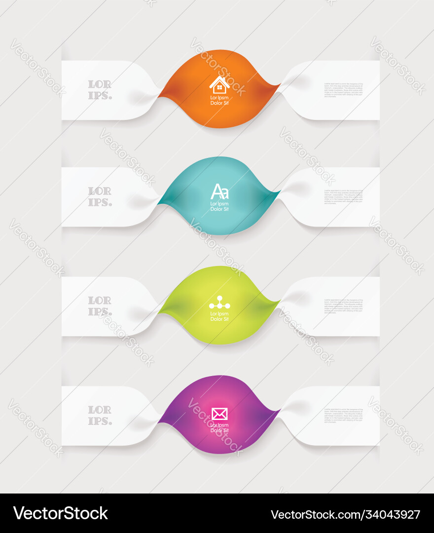 Web banners design can be used for workflow Vector Image
