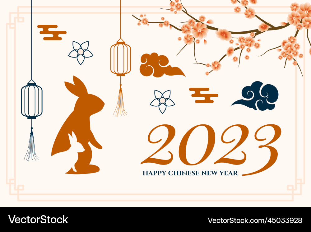 Chinese new year cultural background Chinese new year cultural background vector image