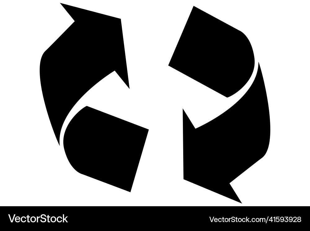 Recycle Pfeile laden Pfeil Kreisdrehung vektorbild