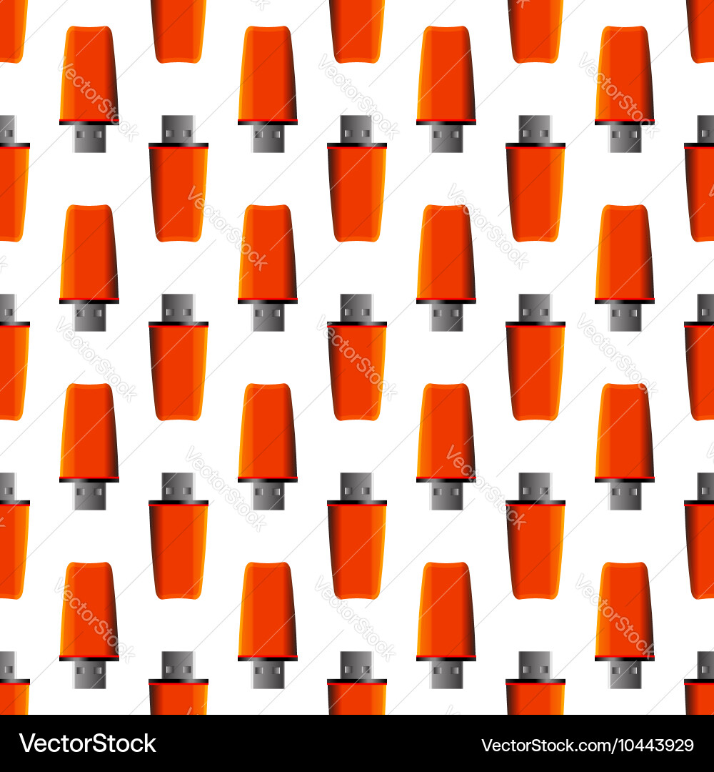 Memory stick seamless pattern Vector Image