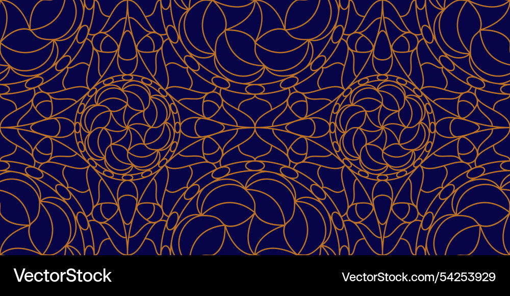 Seamless abstract pattern of gradient shapes vector image
