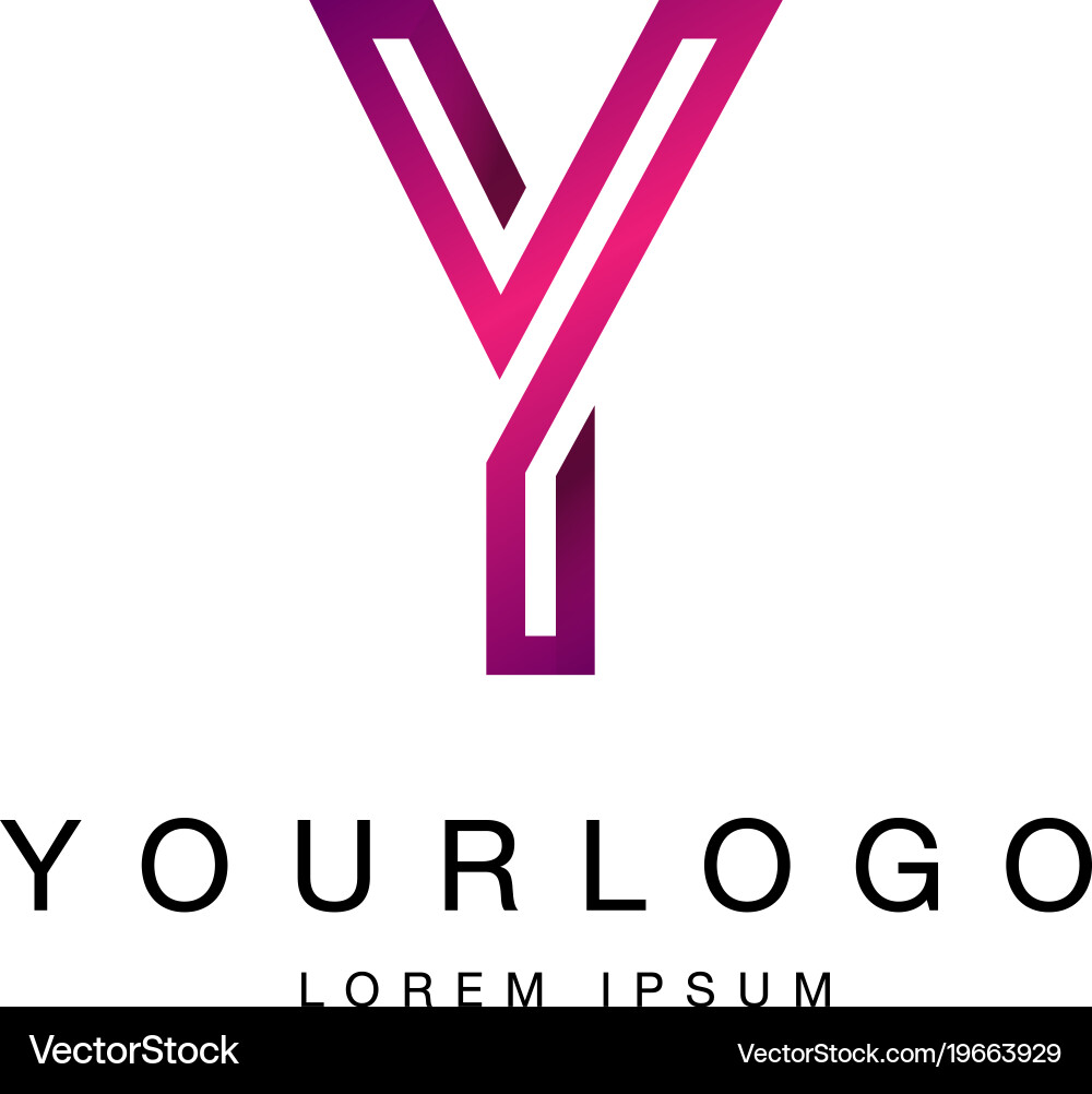 Y logo (19663929) – Royalty-Free Vector | VectorStock