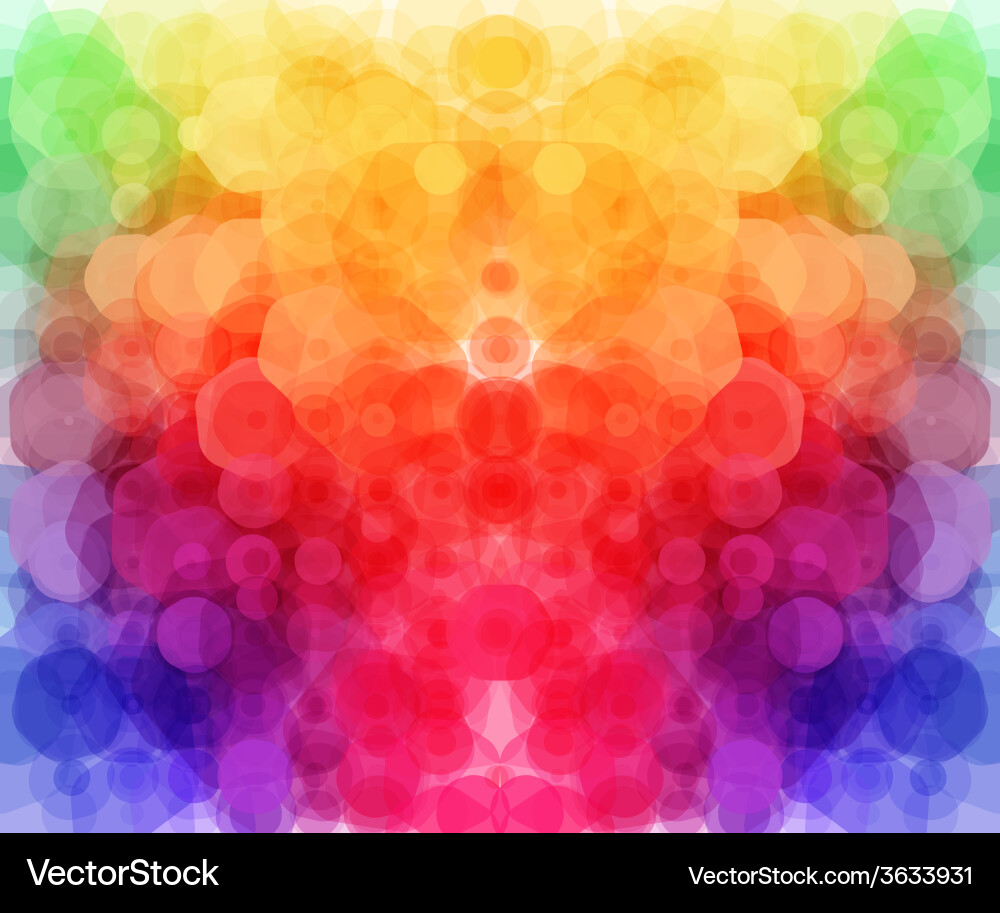 Bright hexagonal pattern for your design Vector Image