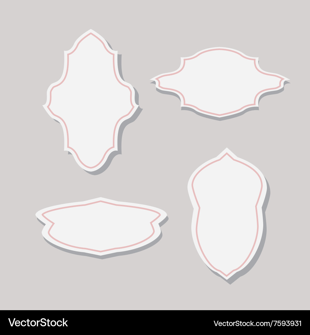 Form for text 2 Vector Image