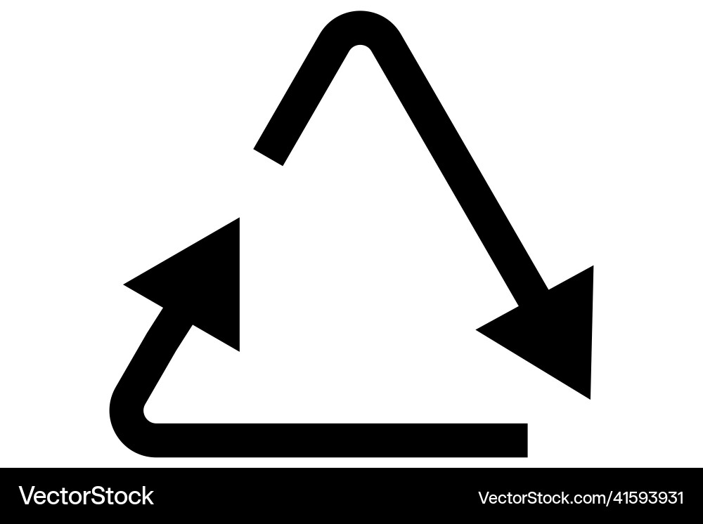 Recycle arrows loading arrow circular rotation Vector Image