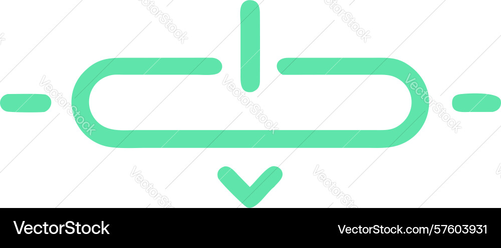 Sorting filtering icon range adjustment control vector image