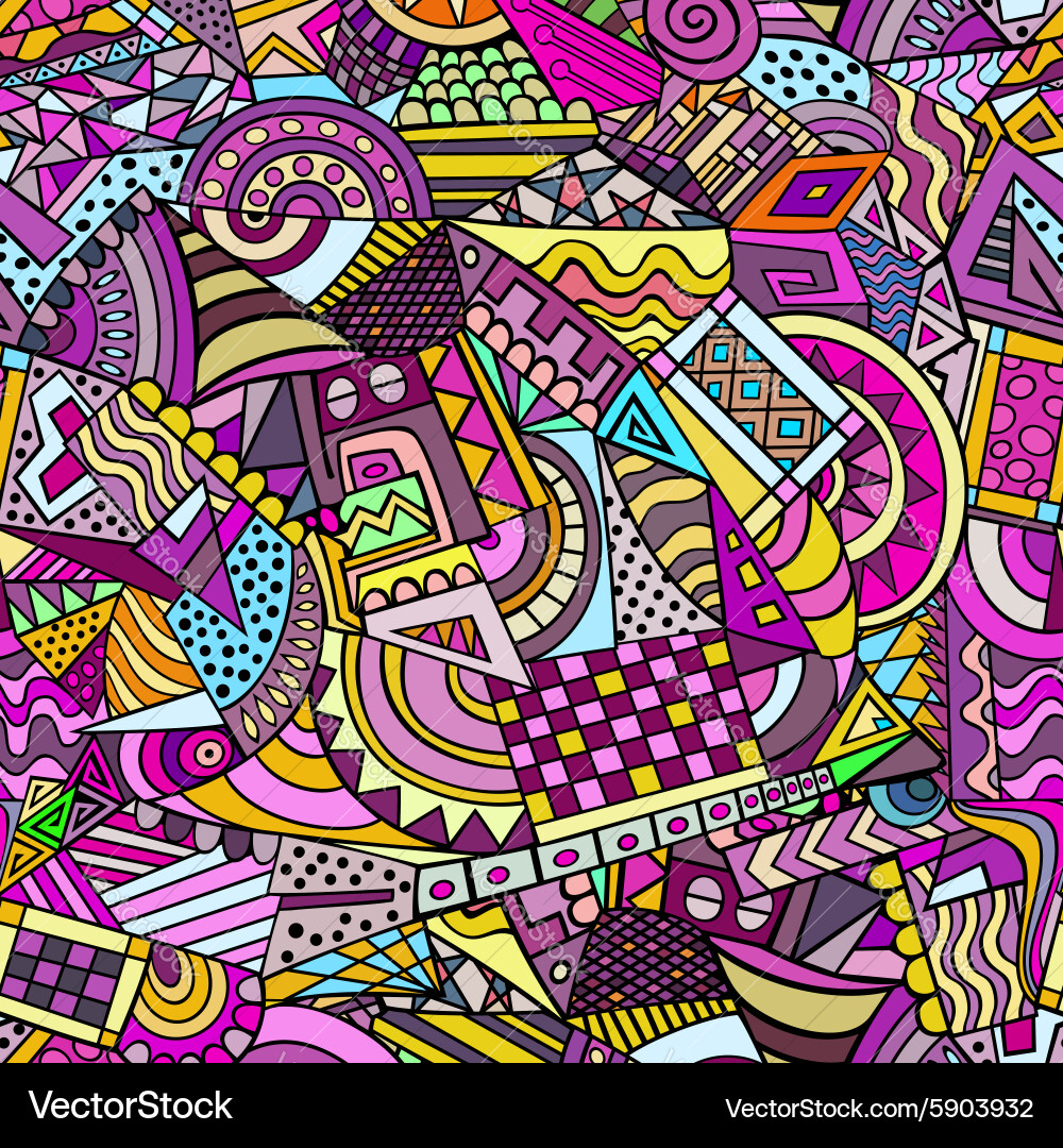 Abstract Geometric Pattern vector image