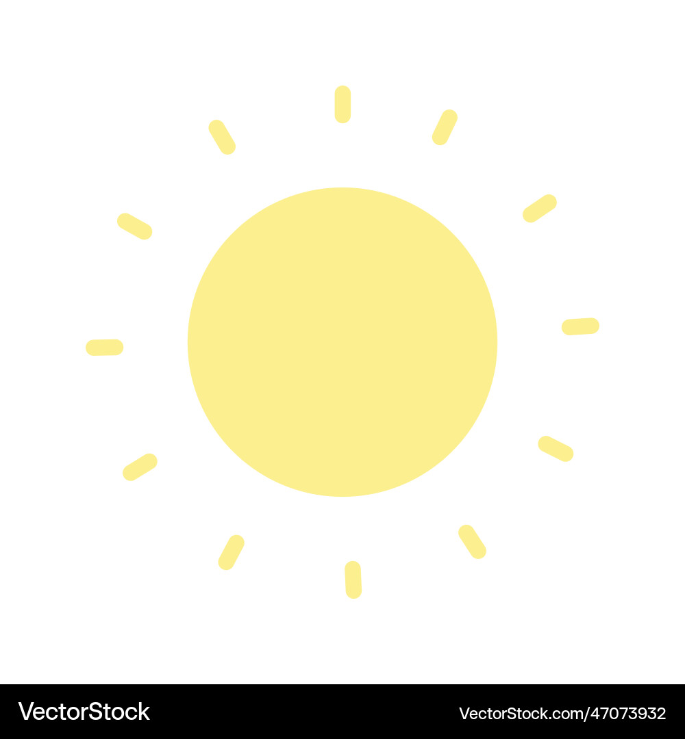 Dim button icon image suitable for mobile Vector Image