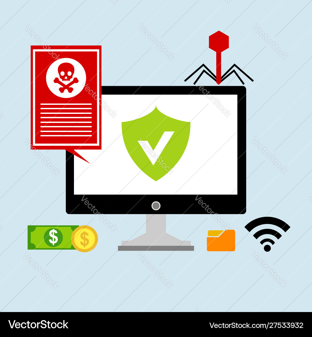 Hacker Aktivität Computeralert Benachrichtigung Hacker Aktivität Computeralert Benachrichtigung vektorbild