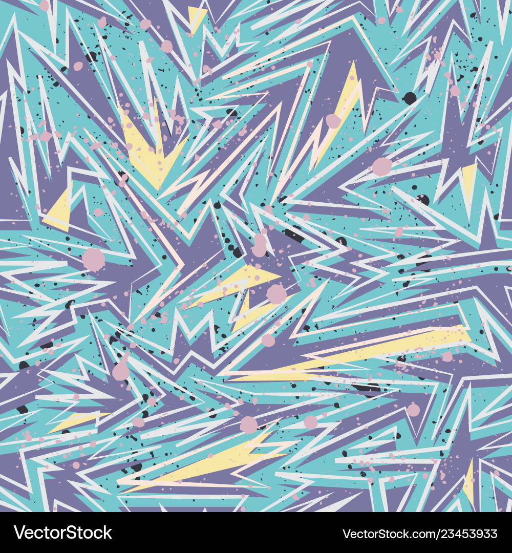 Abstract Splash Pattern Vector Image