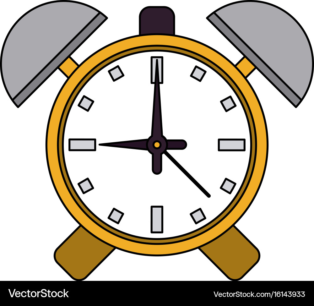Alarm clock icon image Vector Image