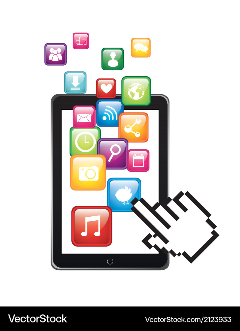 App Store Cursor Icon vector image