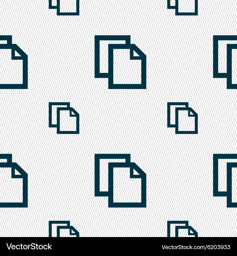 Edit document sign icon content button seamless vector image