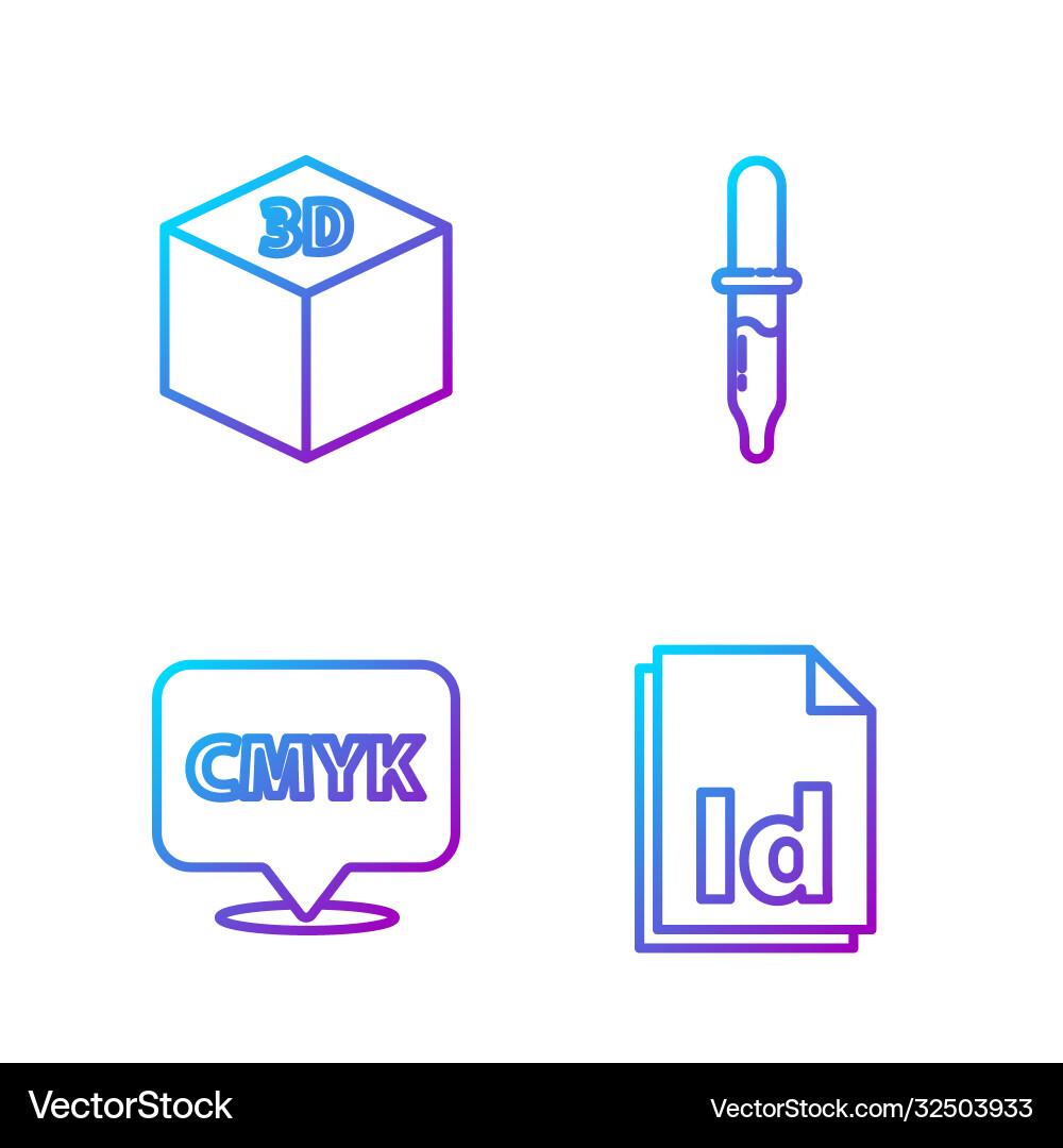 Set line id file document speech bubble with text Set line id file document speech bubble with text vector image