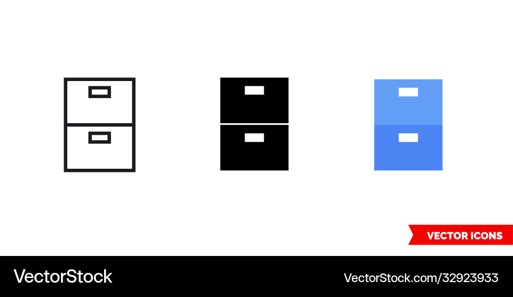 Stacking icon 3 types isolated sign Stacking icon 3 types isolated sign vector image