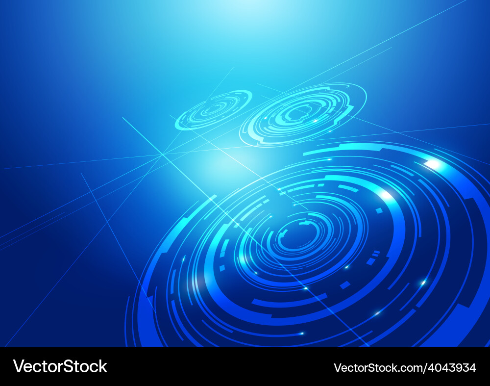 Abstract technology background vector image