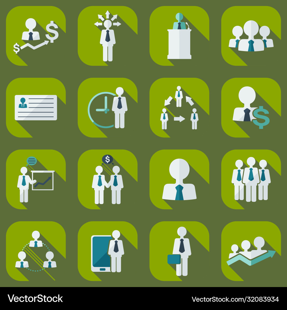 Flat modern design with shadow icons business icon Flat modern design with shadow icons business icon Vector Image
