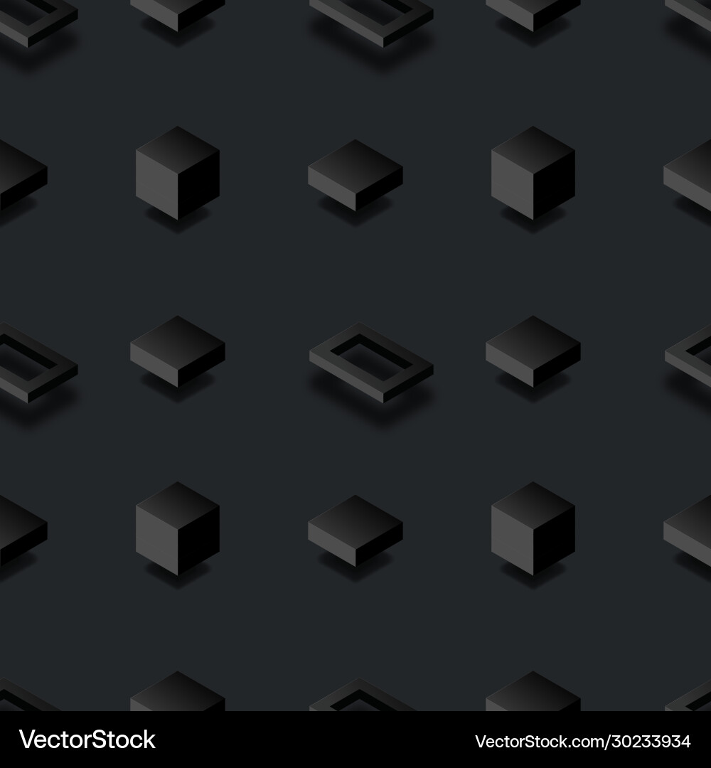 Minimal black seamless pattern background Minimal black seamless pattern background vector image