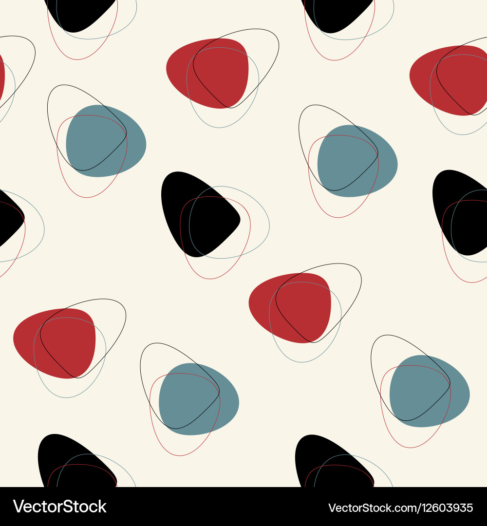 Retro Geometric Pattern vector image