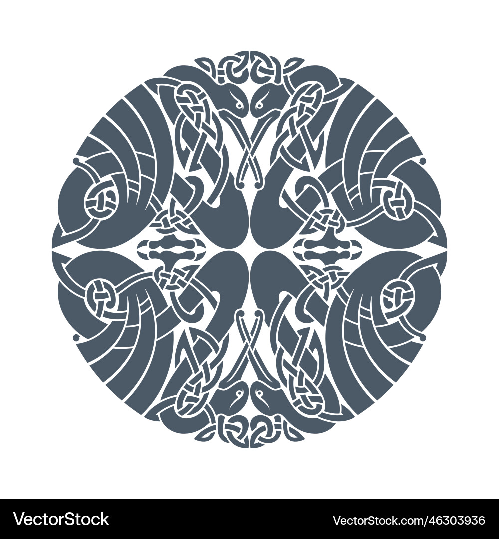 Celtic circlar knot old ethnische Ornamente Celtic circlar knot old ethnische Ornamente vektorbild
