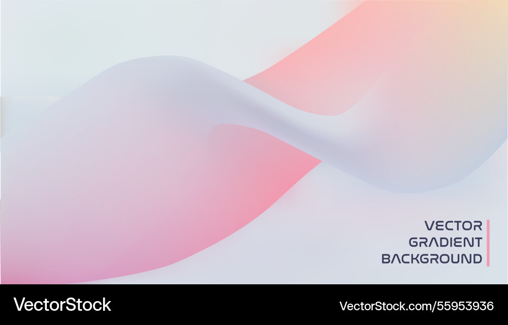 Soft gradient abstract fluid background Soft gradient abstract fluid background vector image