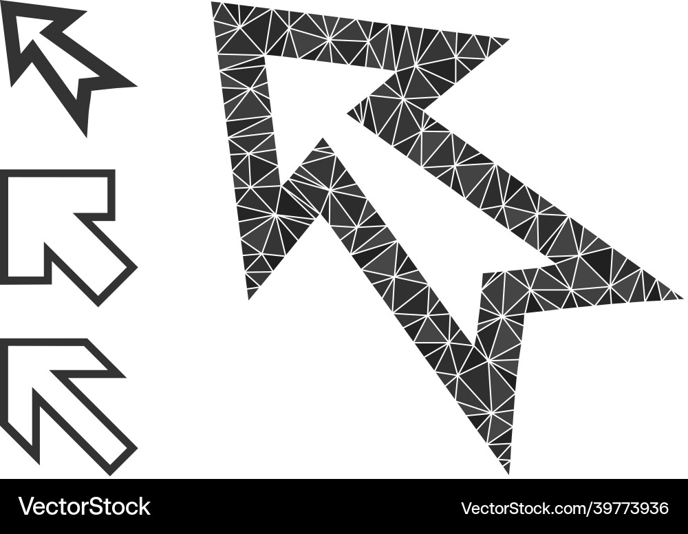 Triangle filled arrow left up icon Triangle filled arrow left up icon vector image