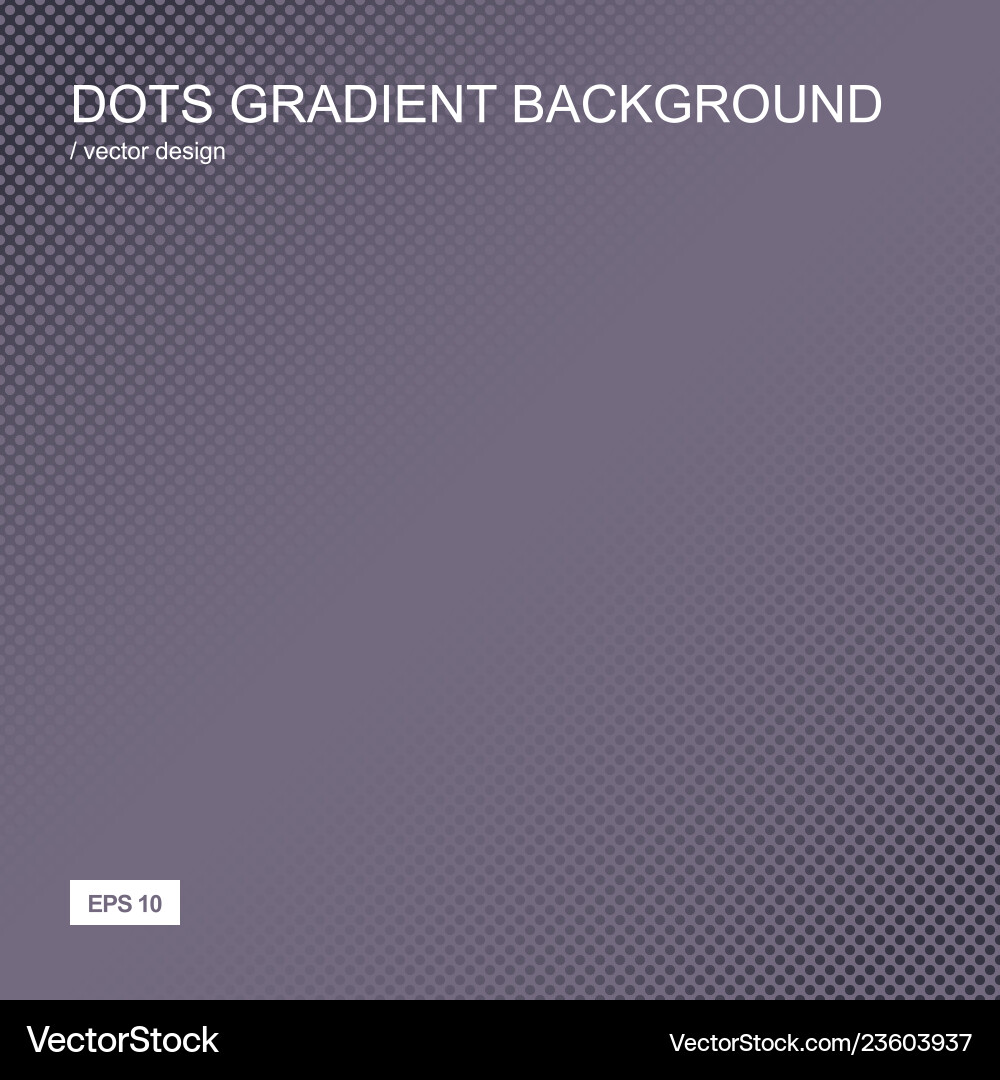 Color gradient halftone background dots texture vector image