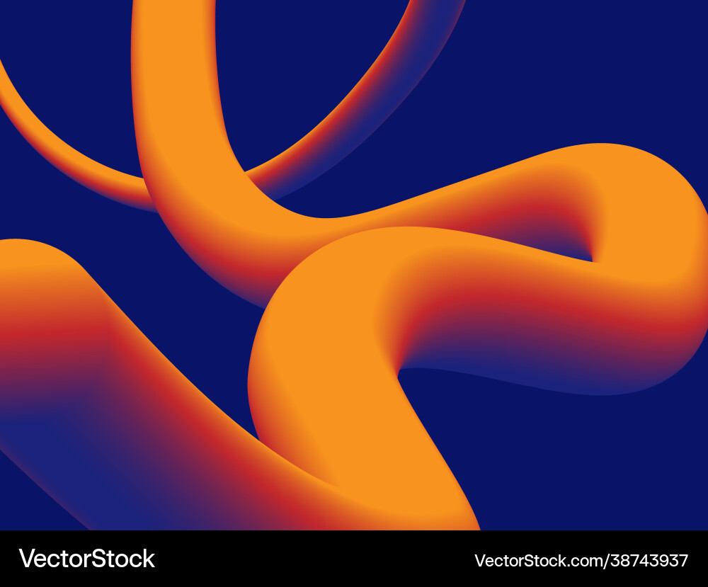 Fluid gradient background Vector Image