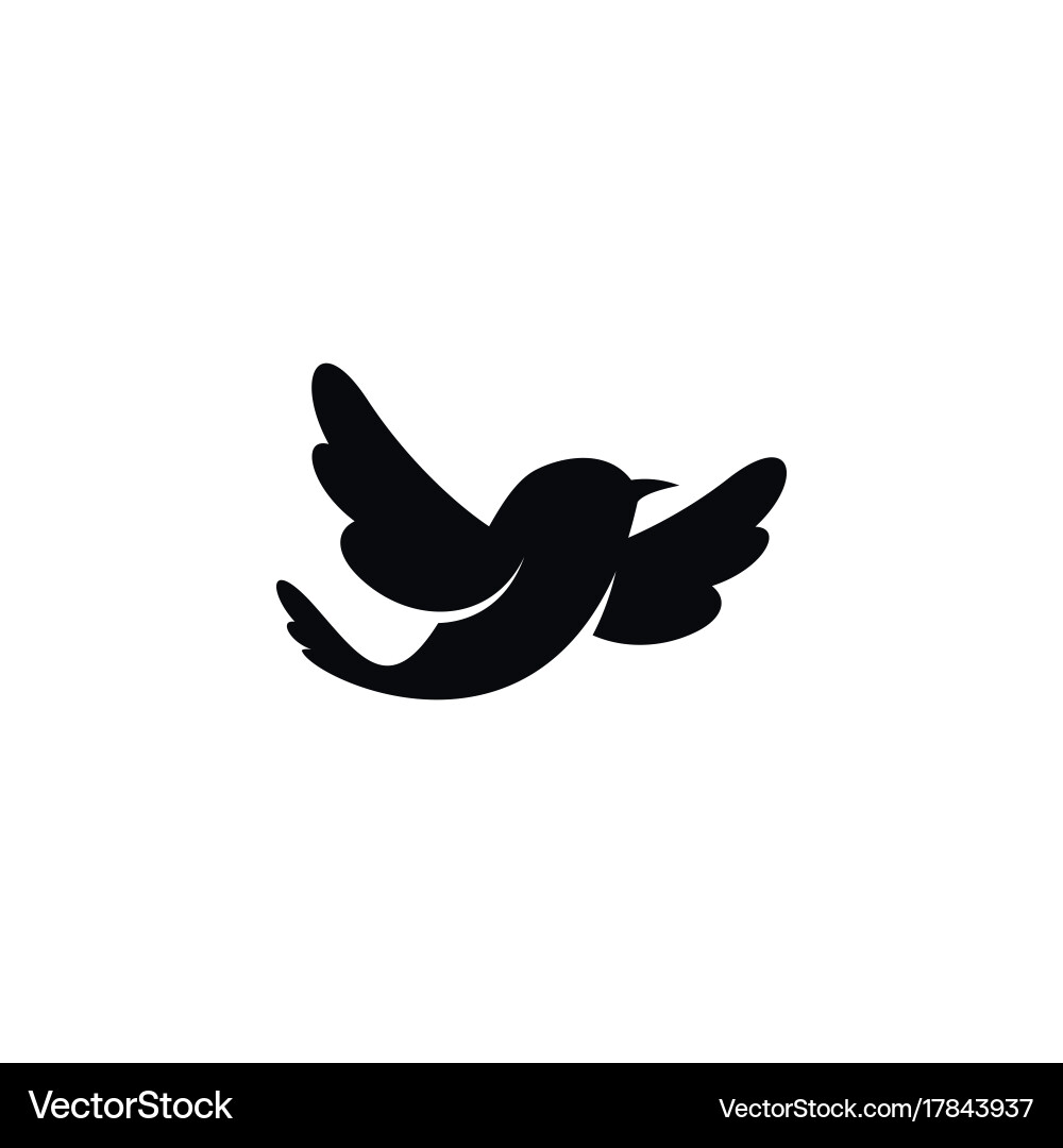 Isolated fowl icon sparrow element can vector image