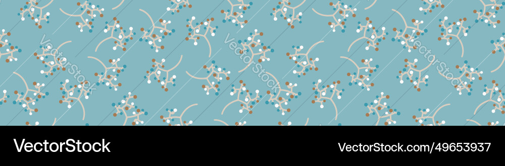 Merry christmas winter and seamless background Merry christmas winter and seamless background vector image