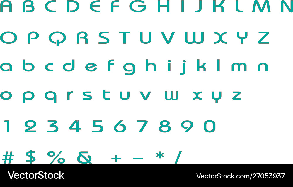 Pattern alphabet set number sketch style Pattern alphabet set number sketch style vector image
