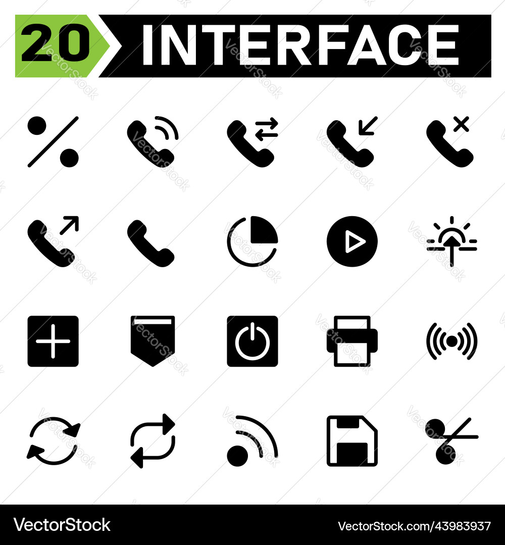 User interface icon set include flask chemical User interface icon set include flask chemical vector image