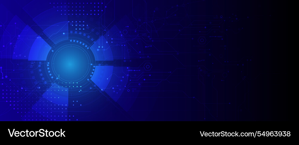 Cloud and computing abstract technology Cloud and computing abstract technology vector image