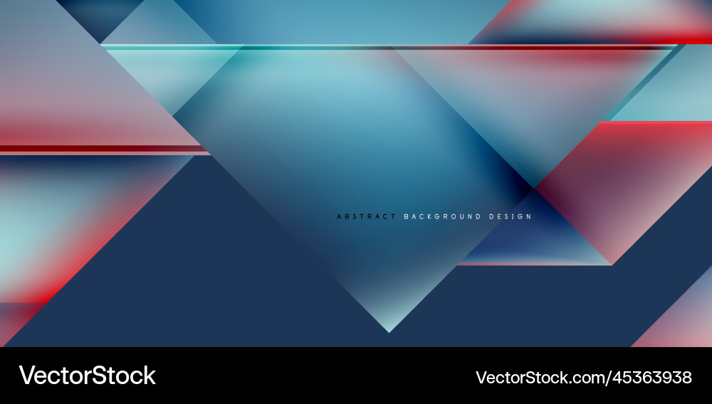 Dynamic triangle design with fluid gradient colors Dynamic triangle design with fluid gradient colors vector image