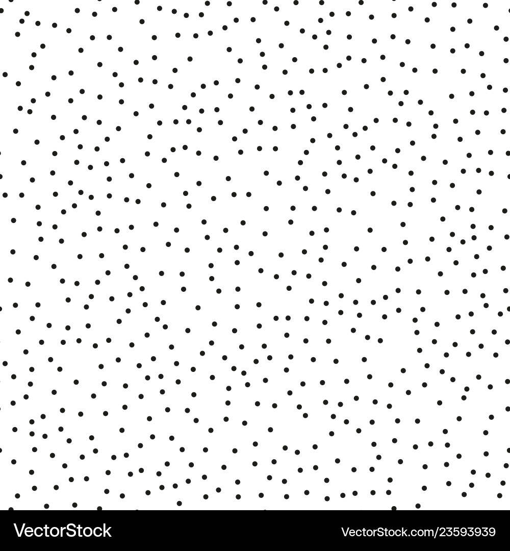 Pointillism low density seamless dots pattern Pointillism low density seamless dots pattern vector image