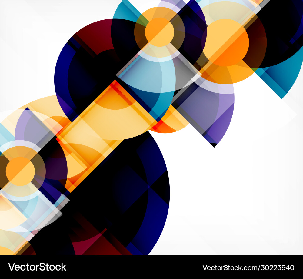 Abstract background circle and triangle design Abstract background circle and triangle design vector image