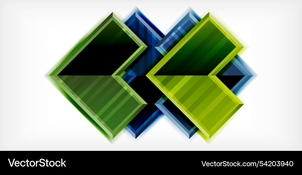 Arrow symbols created with 3d effects and line Arrow symbols created with 3d effects and line Vector Image