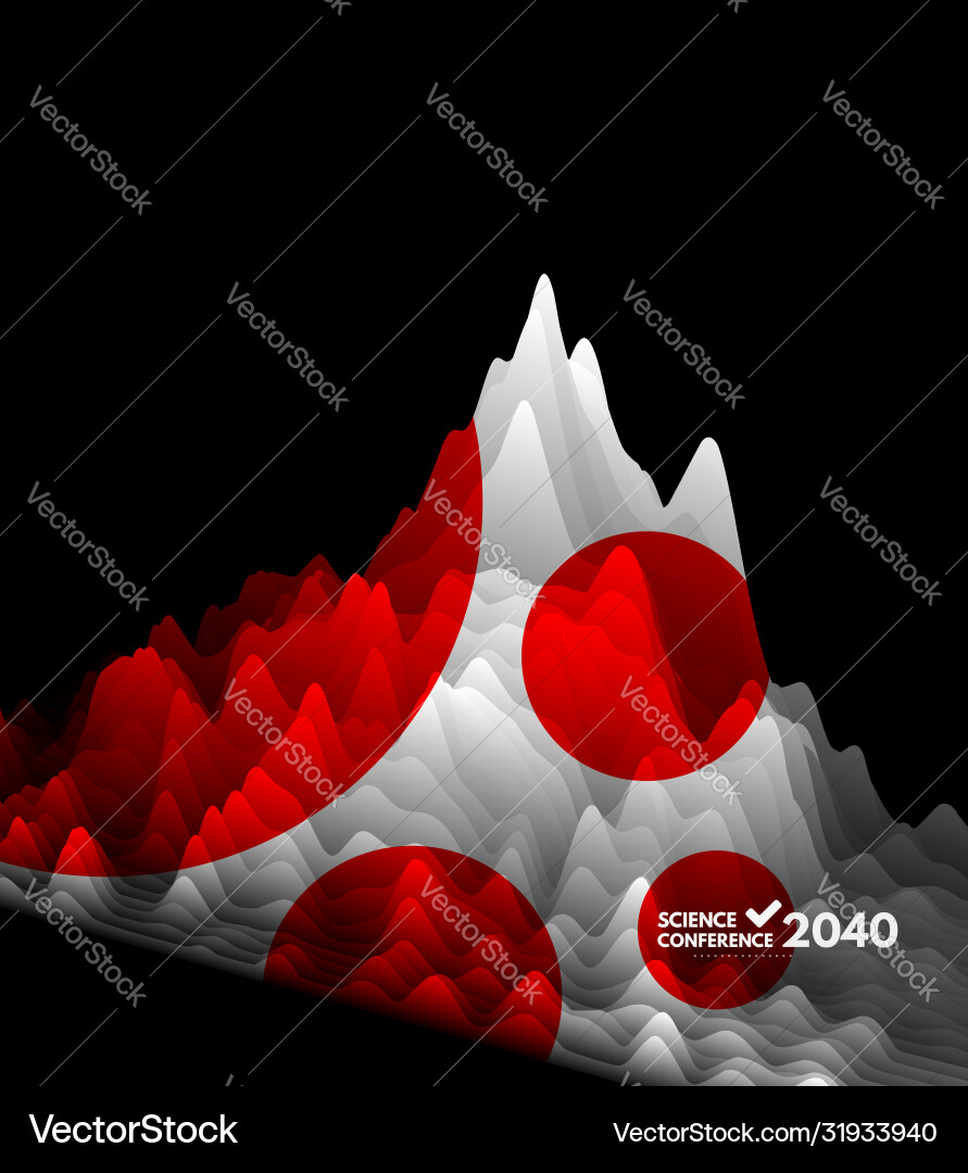 Big data graph visualization dynamic effect cover Big data graph visualization dynamic effect cover Vector Image