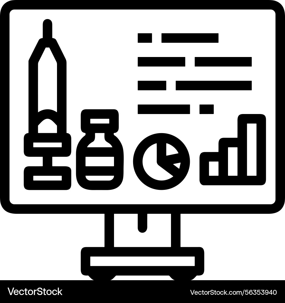 Computer icon symbol image Computer icon symbol image Vector Image