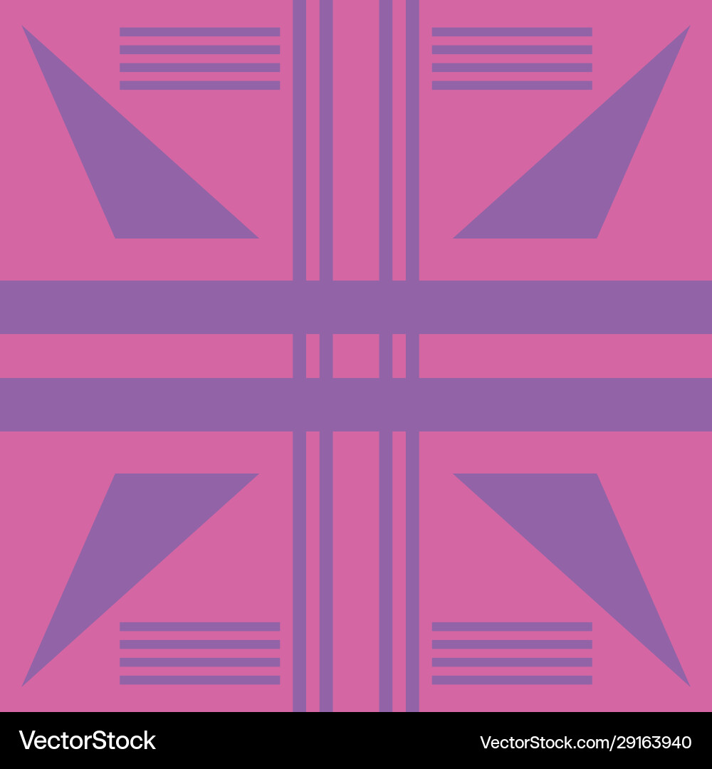 Seamless pattern geometric background abstract Vector Image